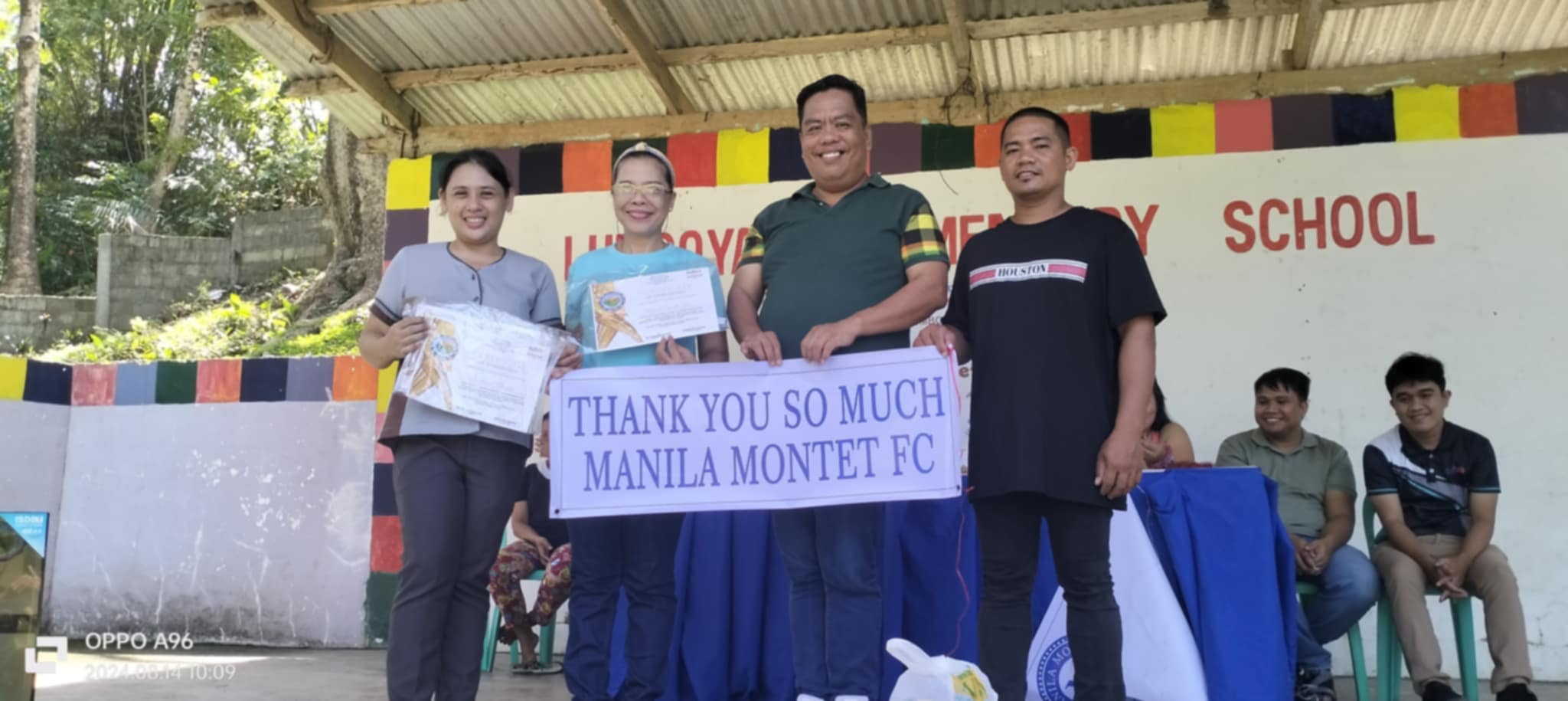 Manila Montet FC Joins Forces with The Montet Philanthropic Society to help Filipino Communities